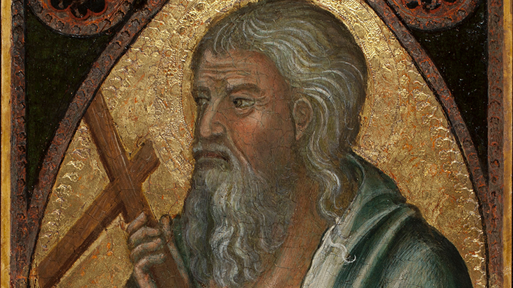 Niccolò di Segna, Saint Andrew, c. 1350