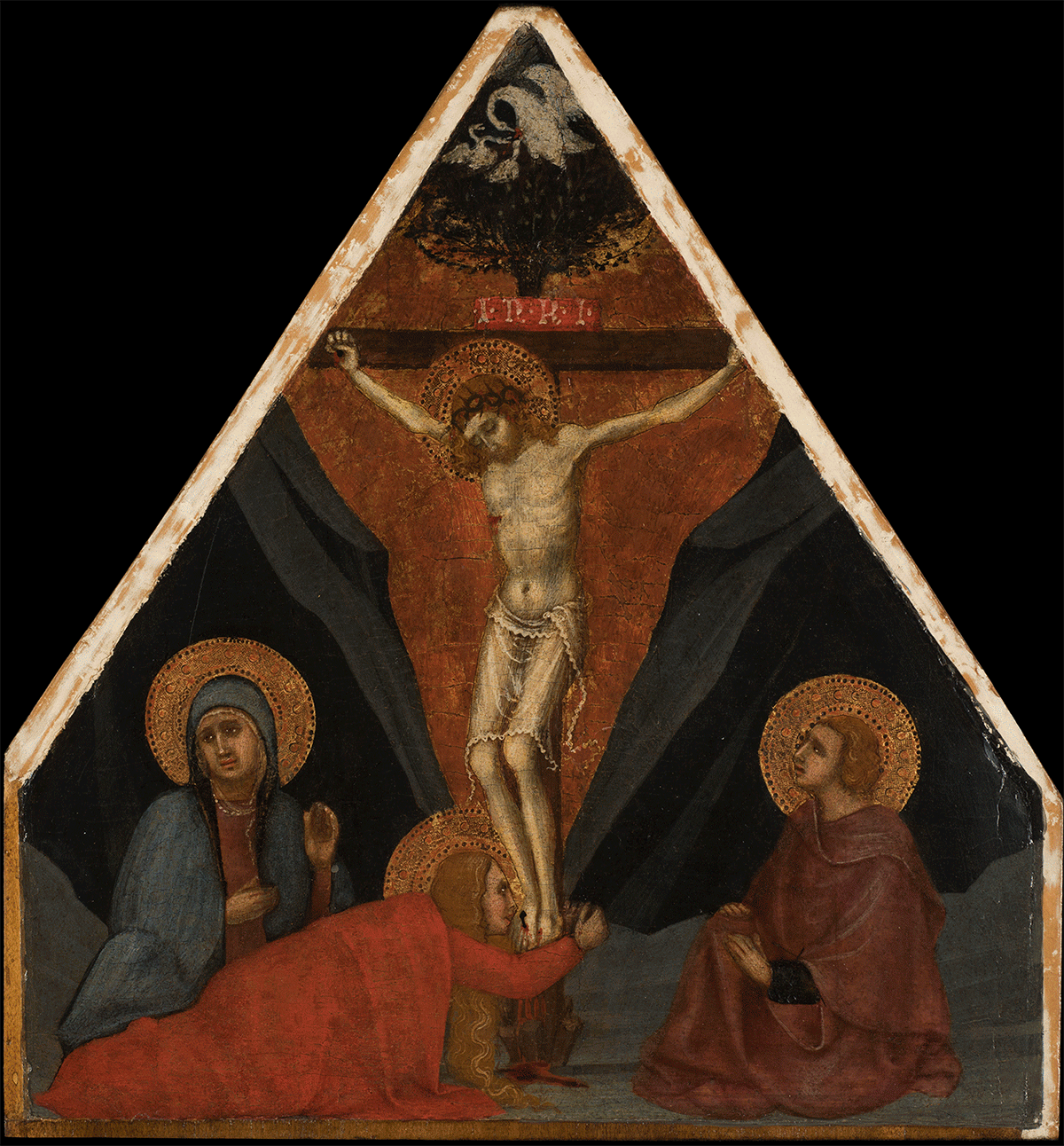 The Crucifixion, with the Virgin, Mary Magdelene and Saint John