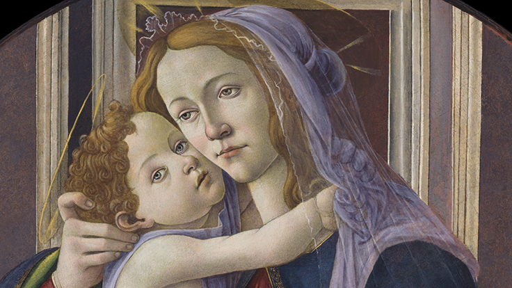 Workshop of Sandro Botticelli, Madonna and Child, 1490s