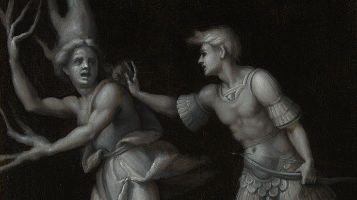 Pontormo, Apollo and Daphne, 1513, Bowdoin College Museum of Art, K1619.