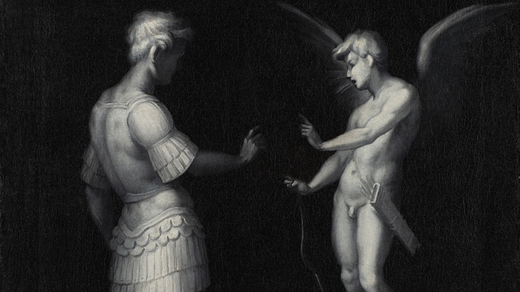 Pontormo, Cupid and Apollo, 1513, Samek Art Museum, K1618.